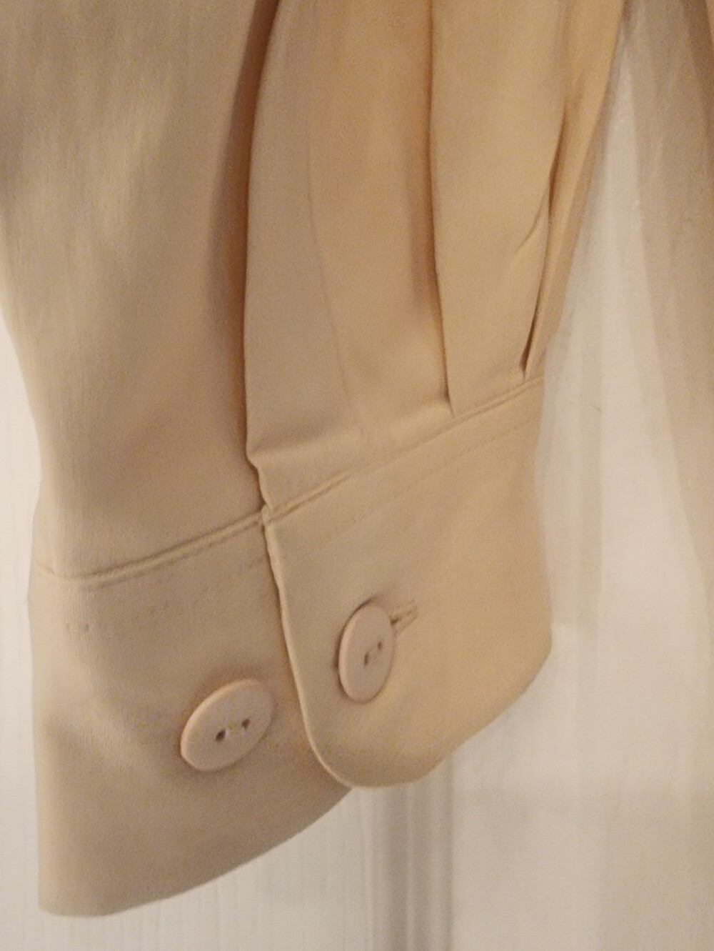 EQUIPMENT HOMME Silk Dress Shirt In Cream/beige Size Medium - Picture 4 of 12